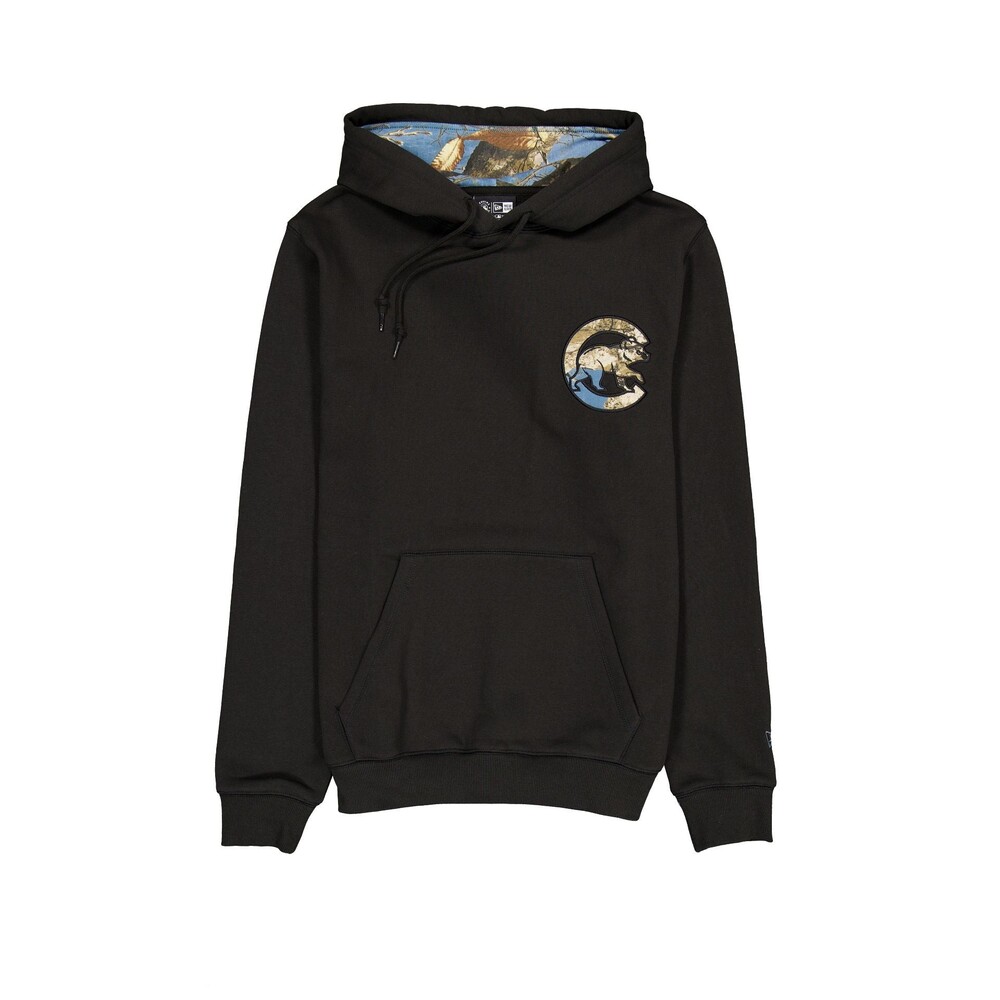 New Era Chicago Cubs Black Realtree Hoodie - Size L